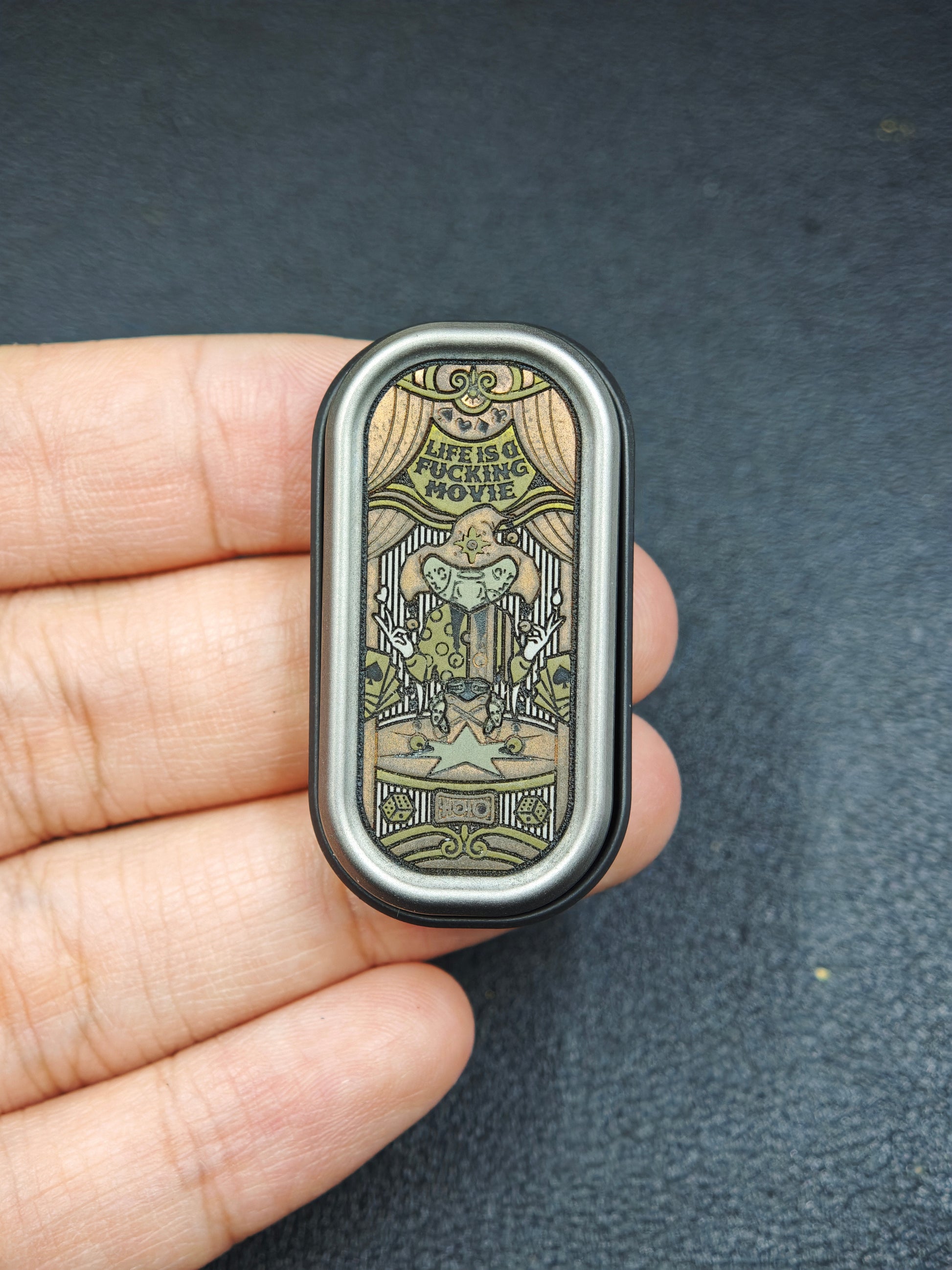HOLO EDC Fengxi Titanium Engraved