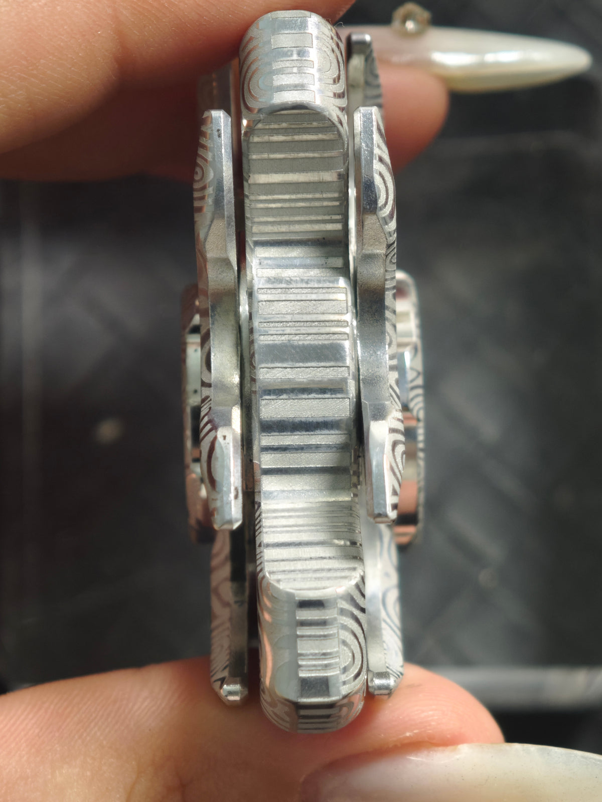 Oracle Aluminum Engraved Polished