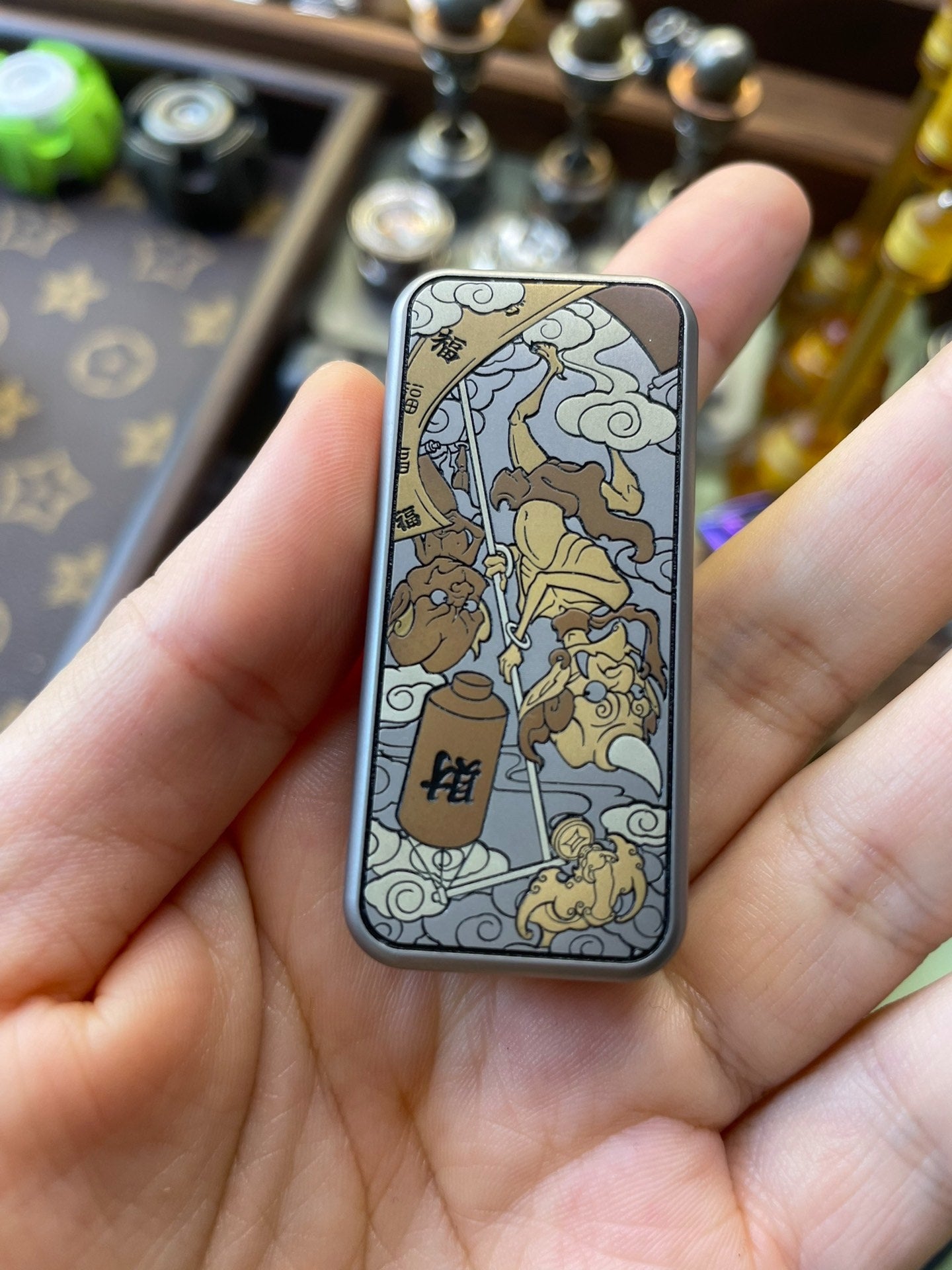 Zhong Kui Paperweight Titanium