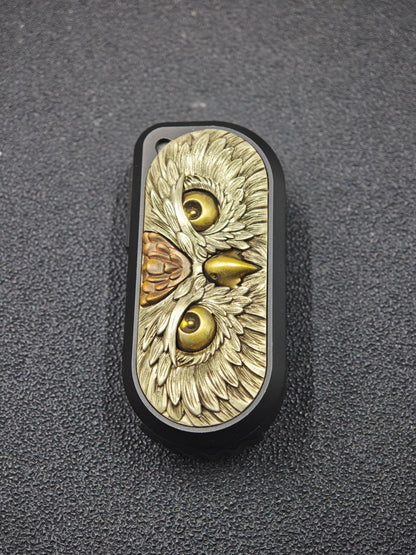 Owl Stainless Steel PVD Coated