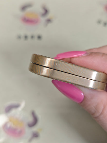Grumpy Rabbit Rhythm Mokume Copper