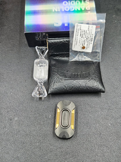Pangolin POPO Candy Stainless Steel PVD Coated Distressed Engraved