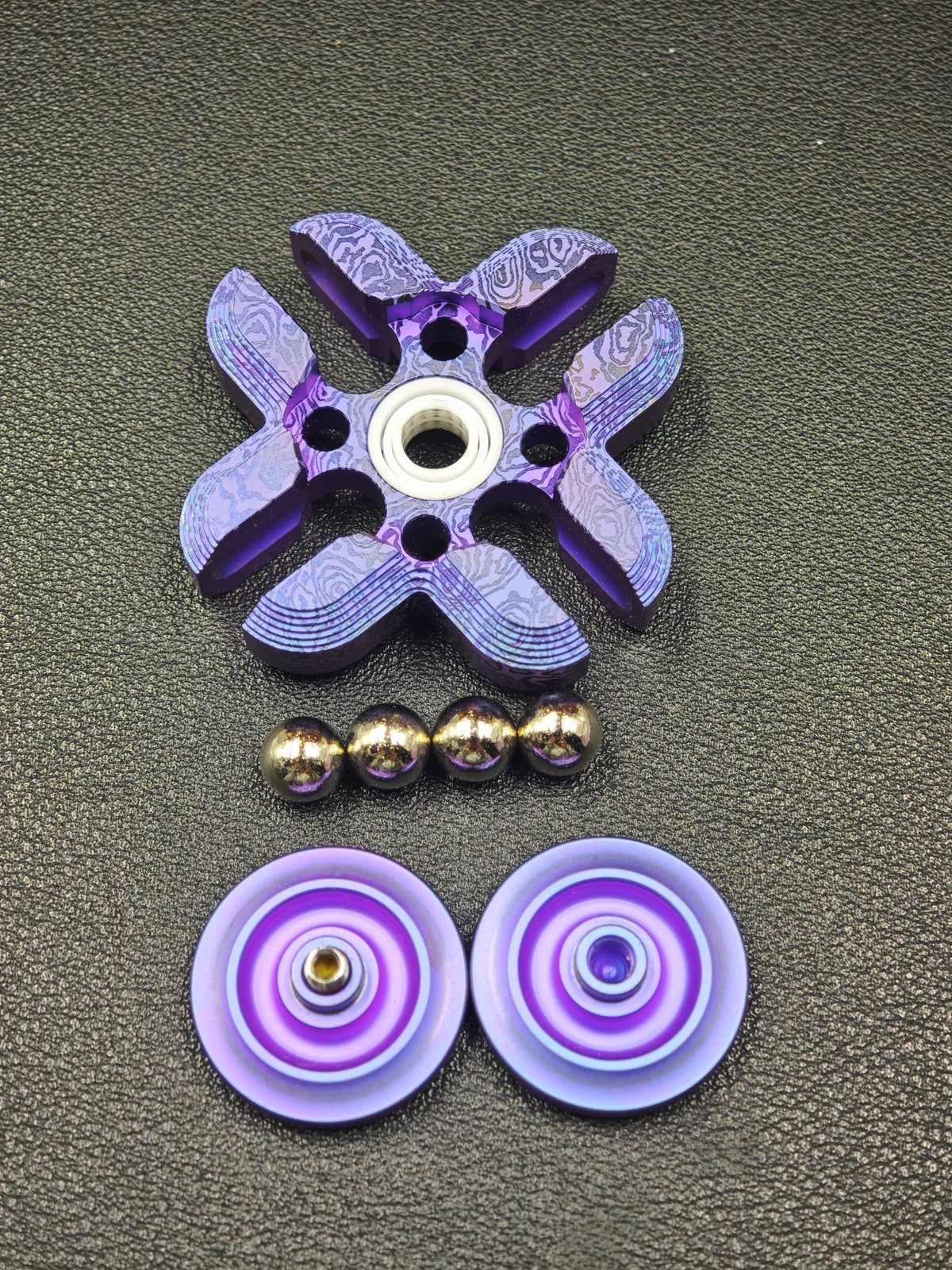 XO Titanium Color-Anodized Engraved