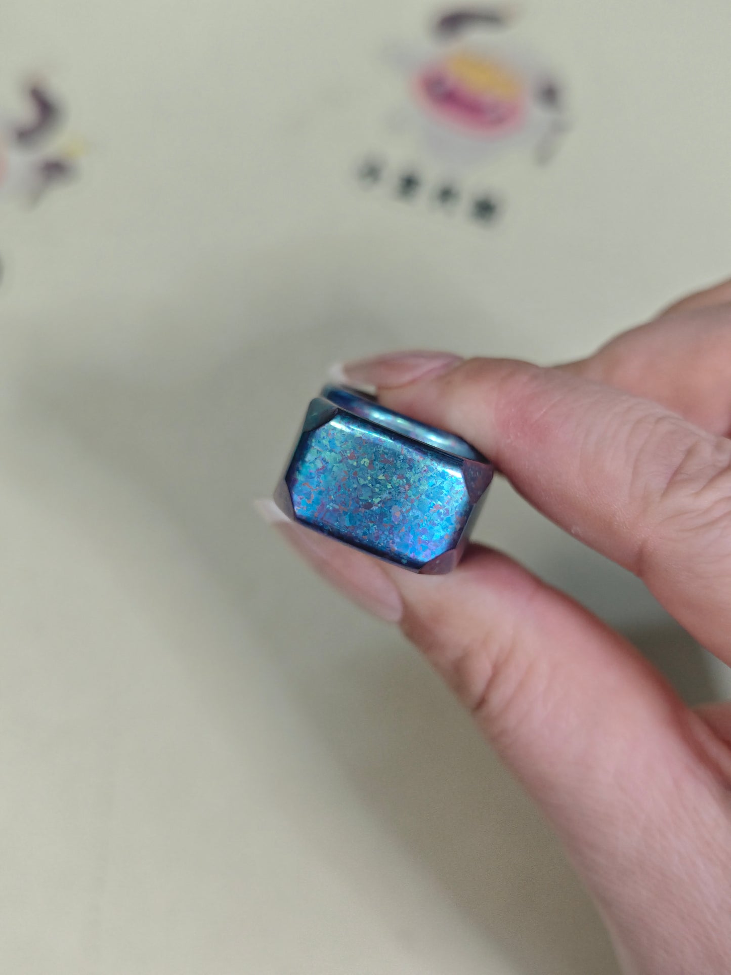 Crystallized Titanium