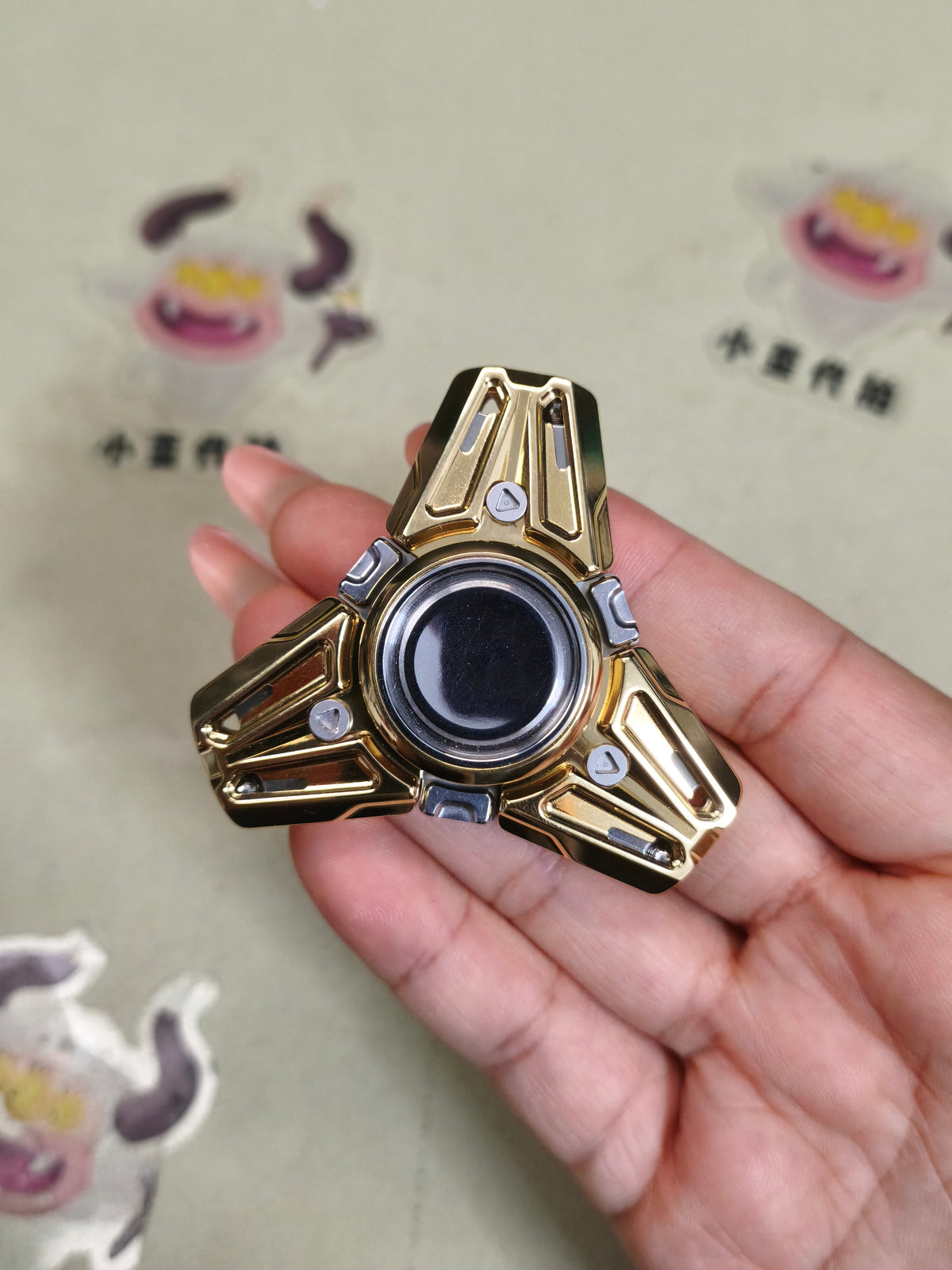 God of Time Stainless Steel Gold Plated