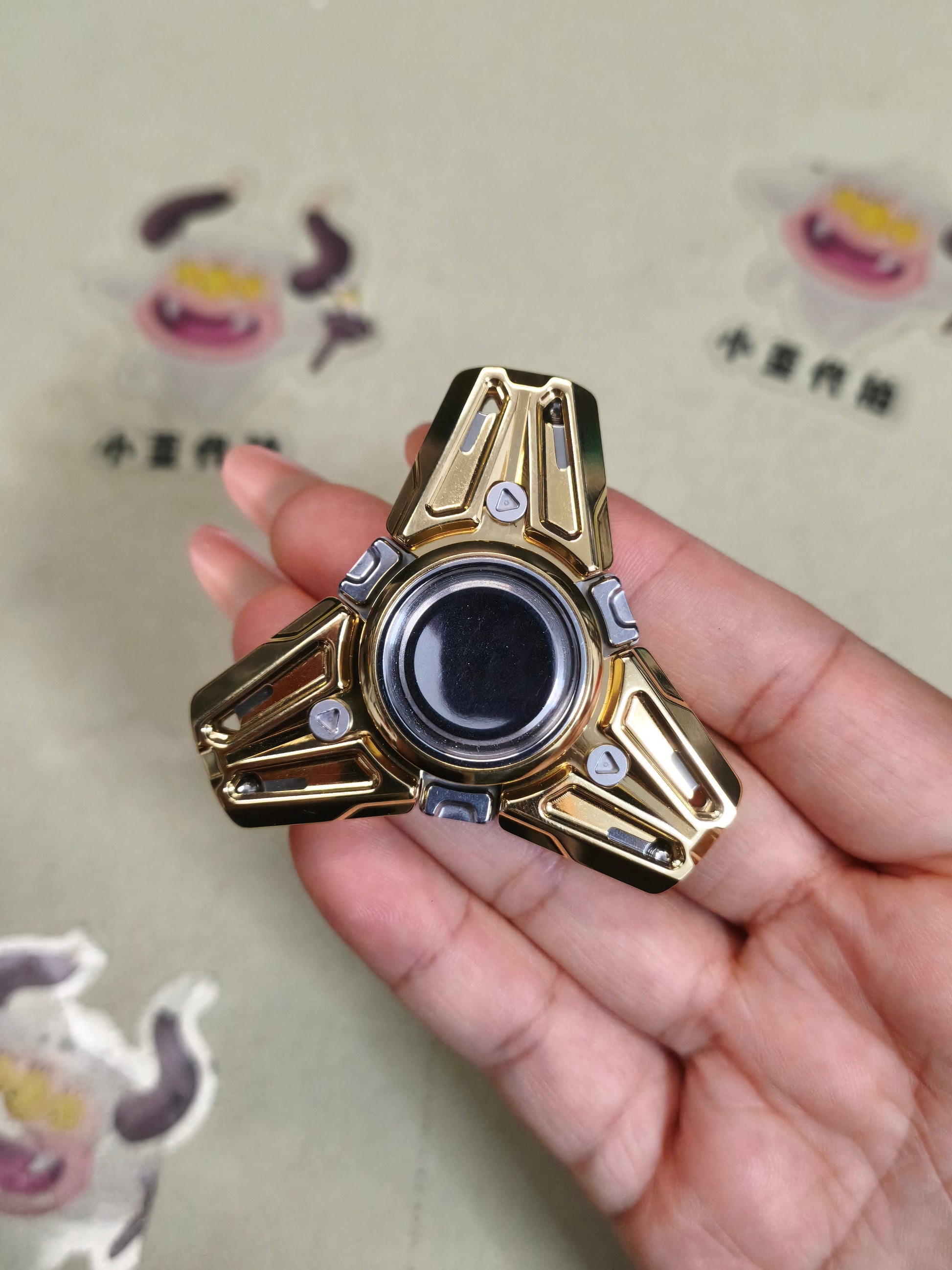 God of Time Stainless Steel Gold Plated