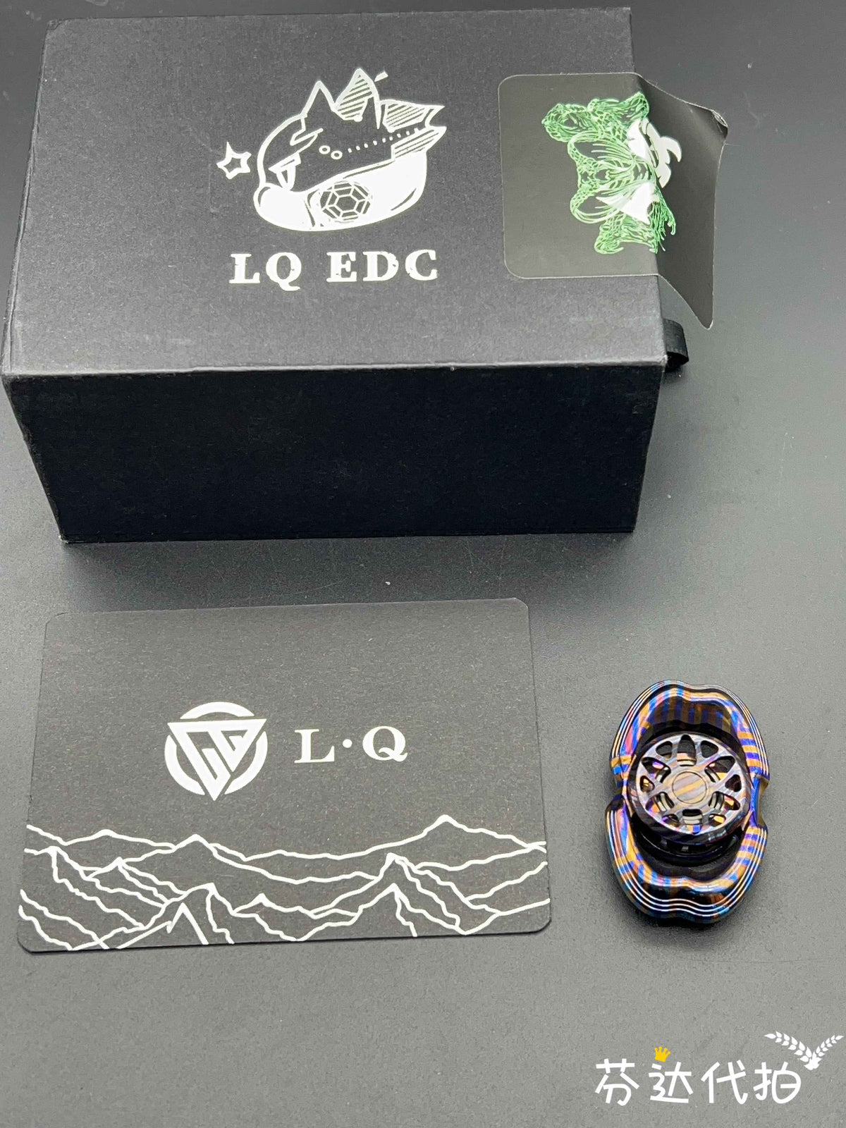 Obsidian Crystalized MINI Titanium Zircuti Mokuti