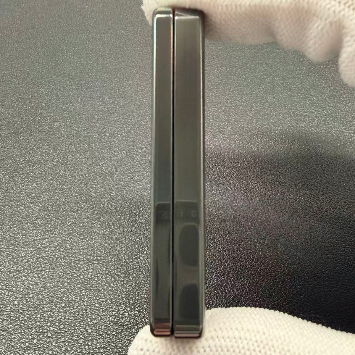 Tita Zirconium Color-Anodized Engraved Polished