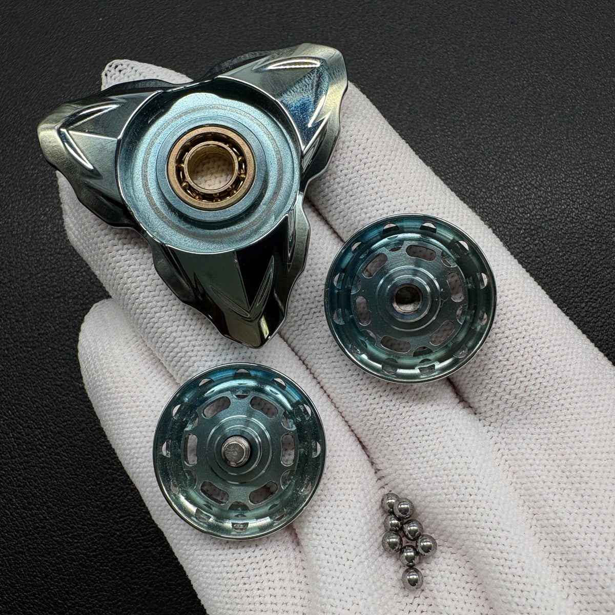 Dragon God Maru XL Zirconium Anodized Polished