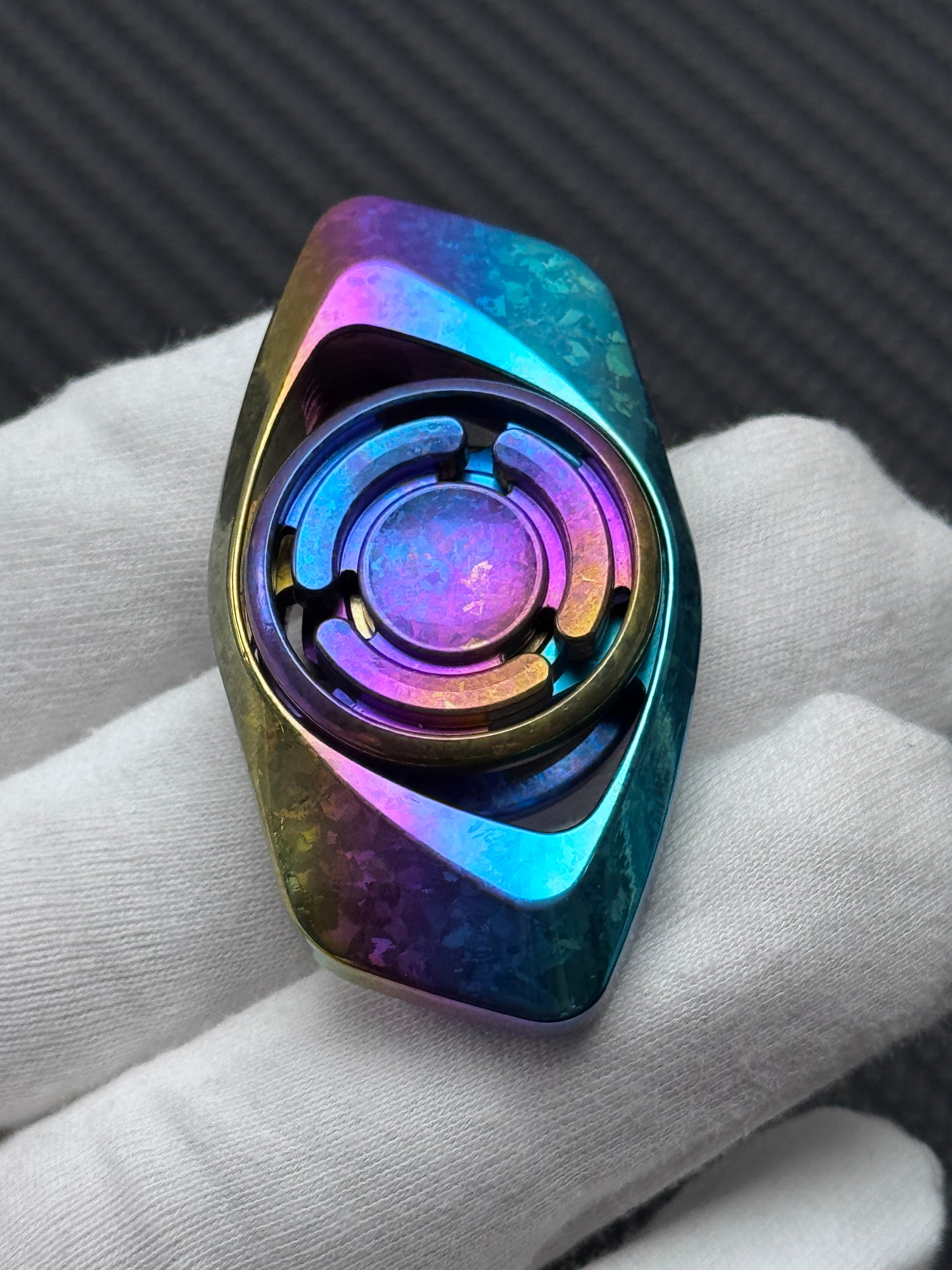Snake Lock Accessories Bearing Cap Crystallized Titanium