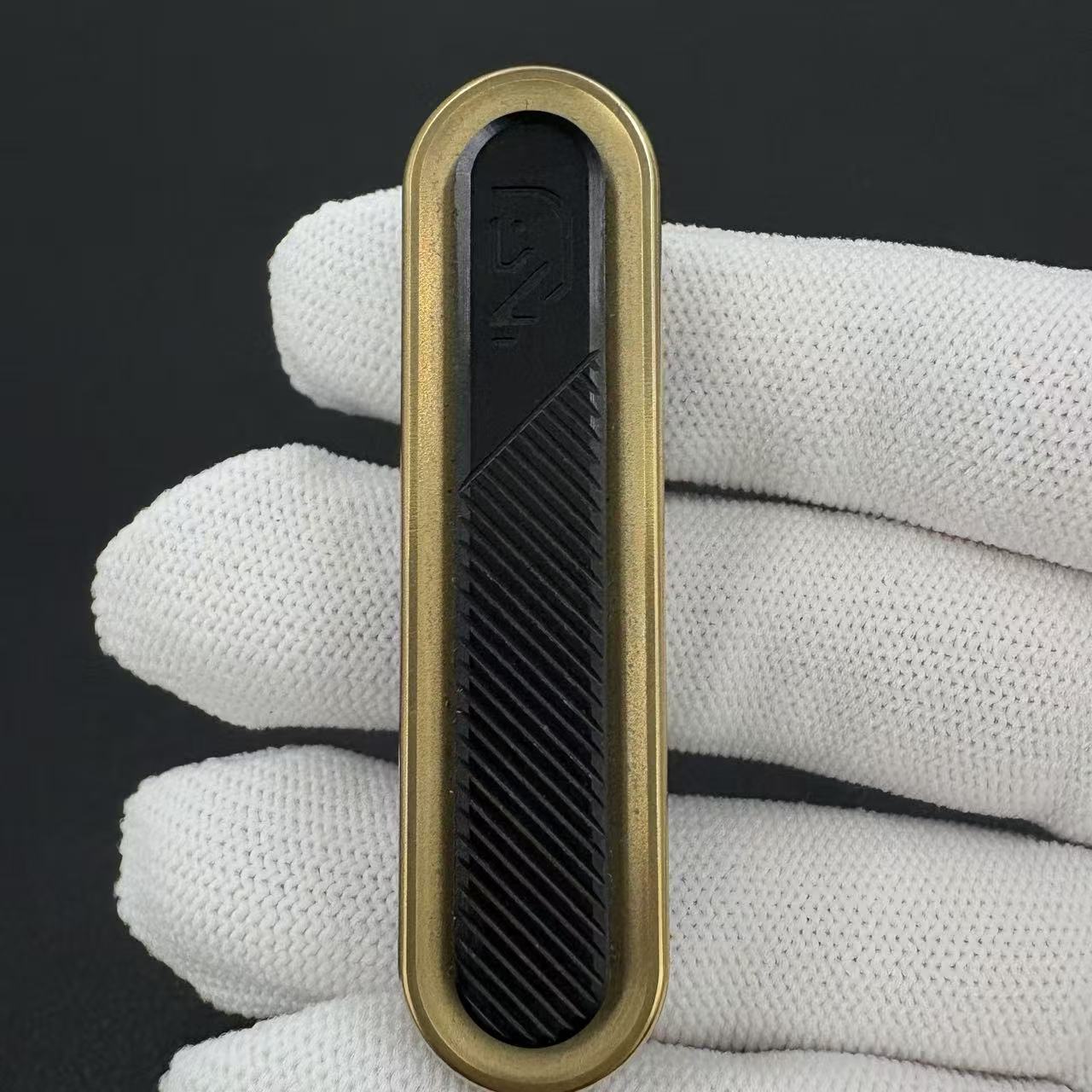 Spice Pin Brass PEI African Blackwood