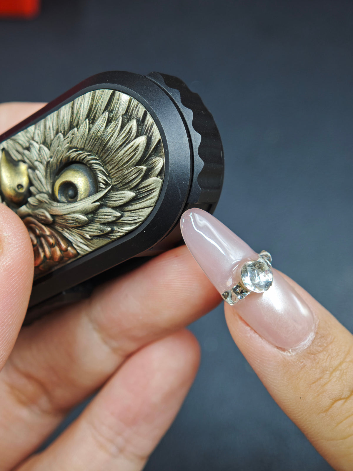 Owl Stainless Steel PVD Coated