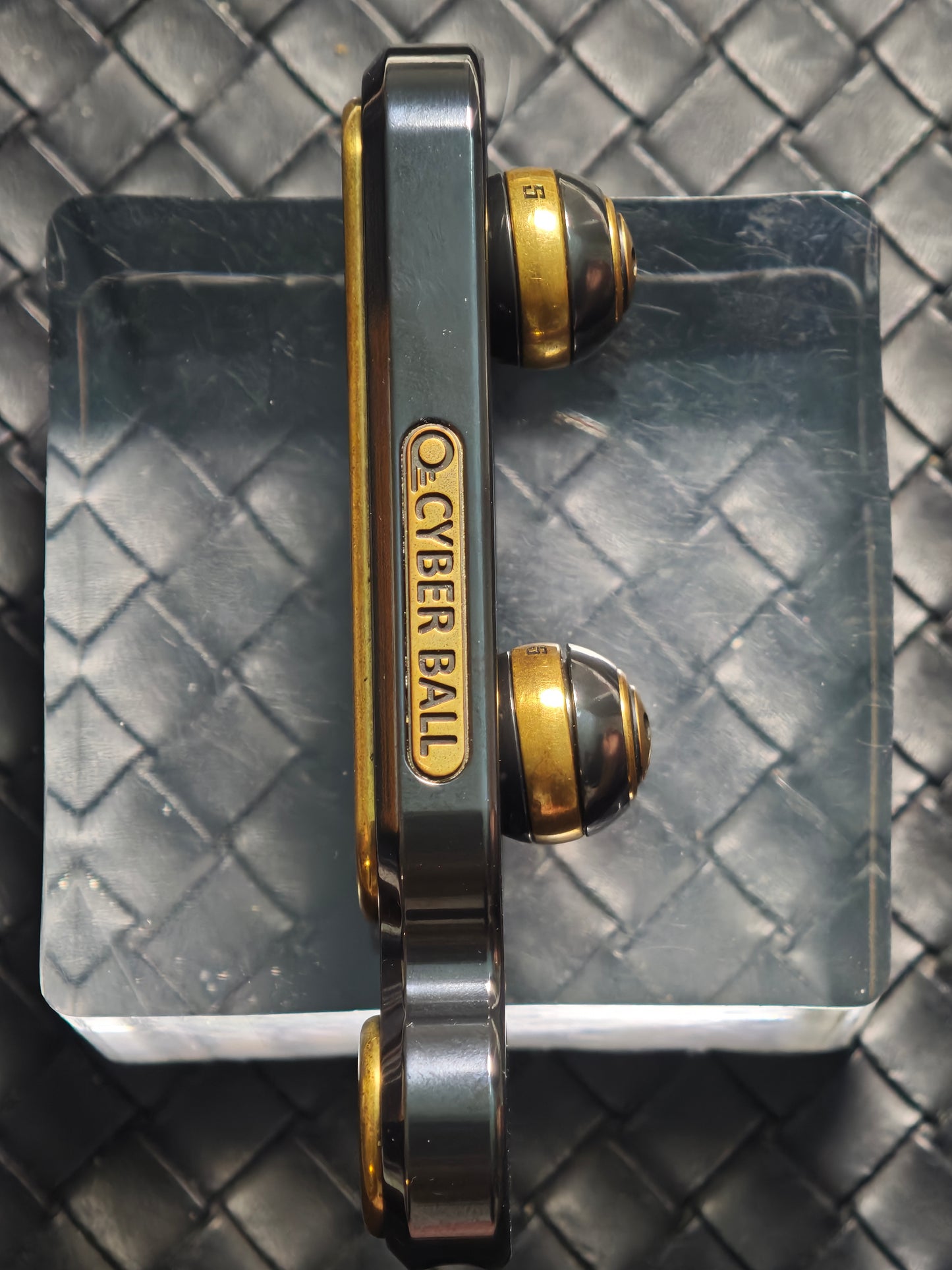 Cyber Ball Zirconium Brass
