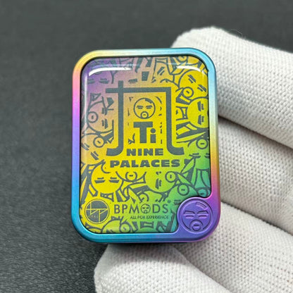 Nine Palace Titanium Color-Anodized