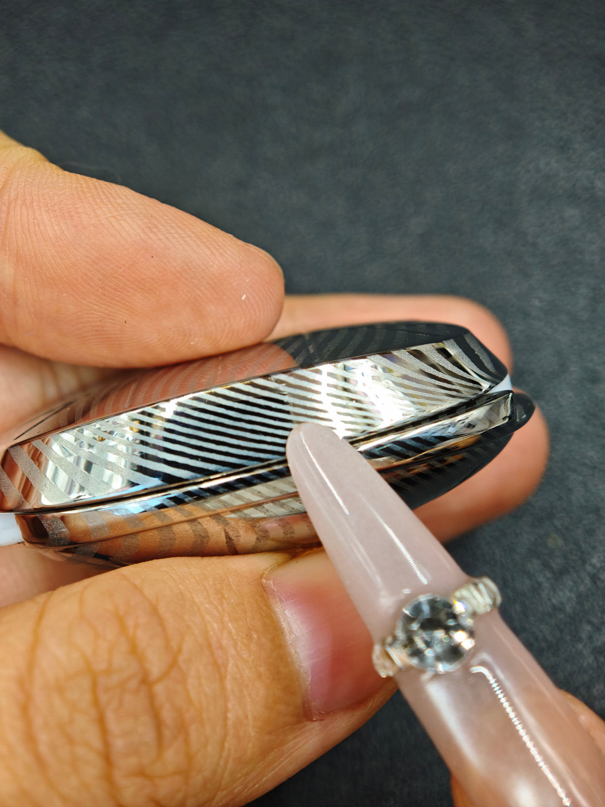 Jingle Beetle Damasteel