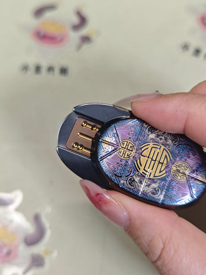 New Year Fortune Pendant Zirconium