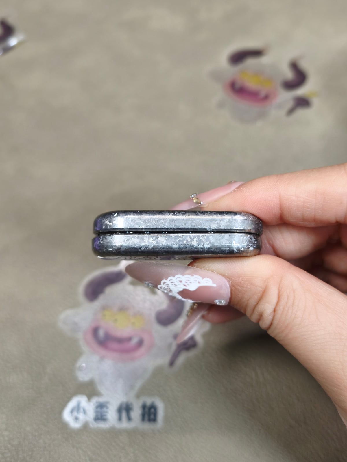 Top B Valentines Crystallized Titanium
