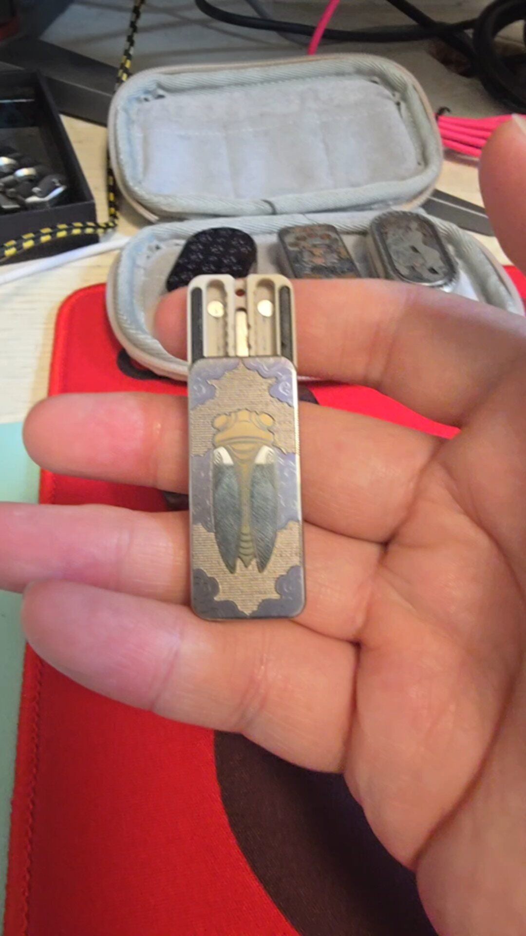 Cicada Chant Spring PEEK Titanium