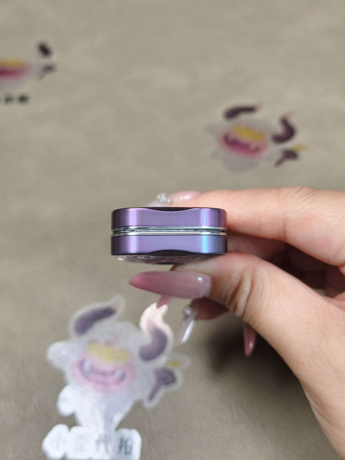 Eye Of Horus Titanium Anodized