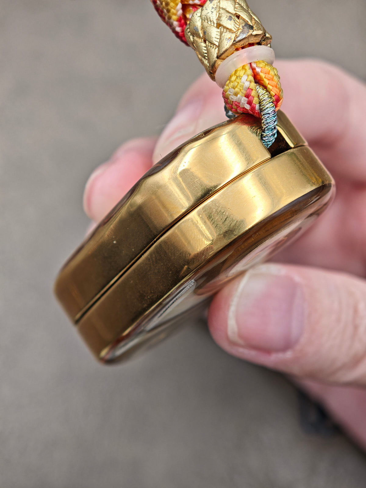 Ripple 2.0 Stainless Steel Gold Plated Resin-Sealed
