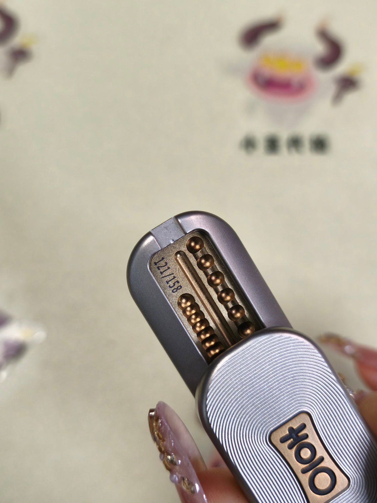 Magpie Luck Titanium Engraved