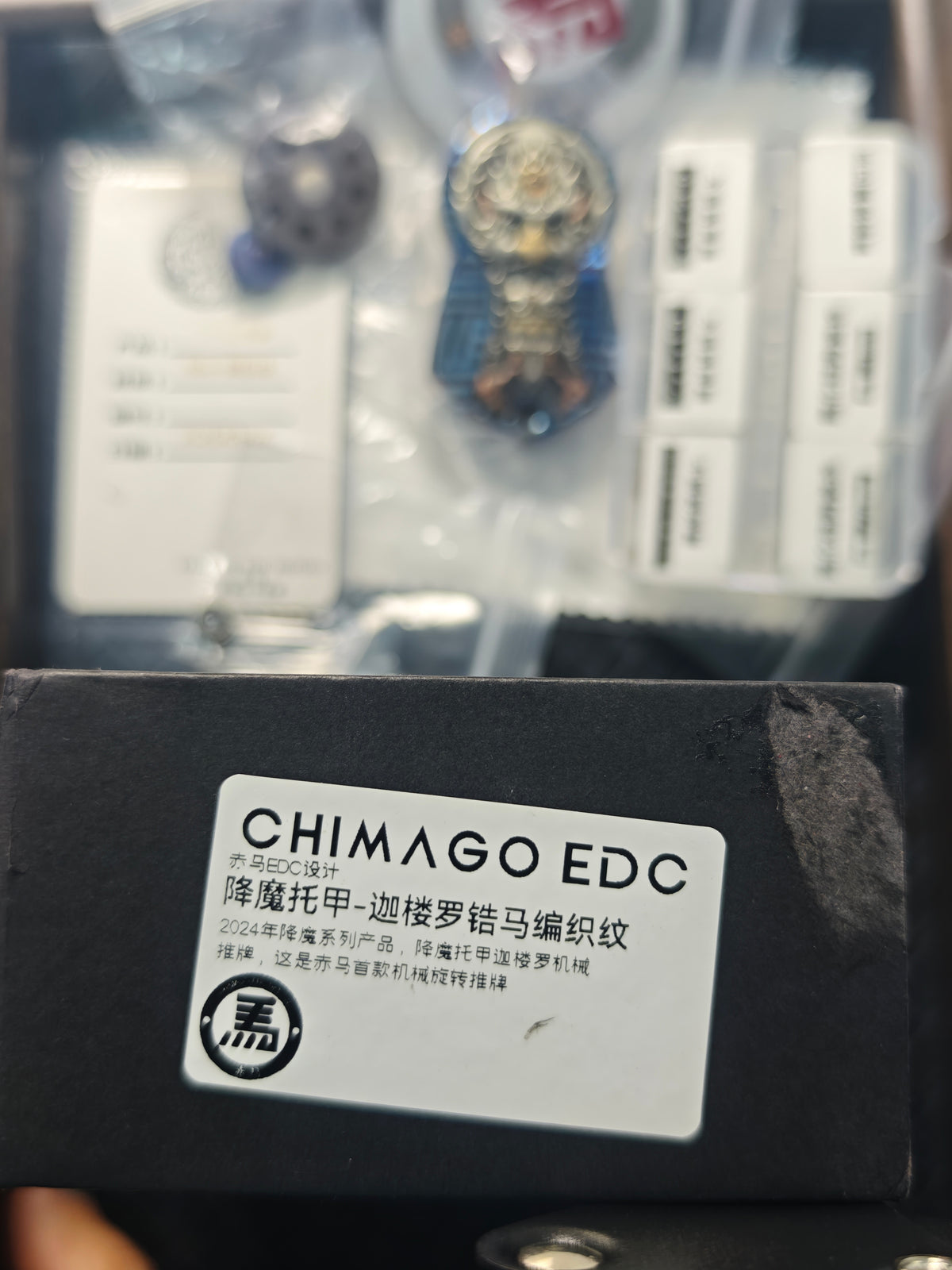Demon Subduing Toga Tangcao Pattern Zircuti