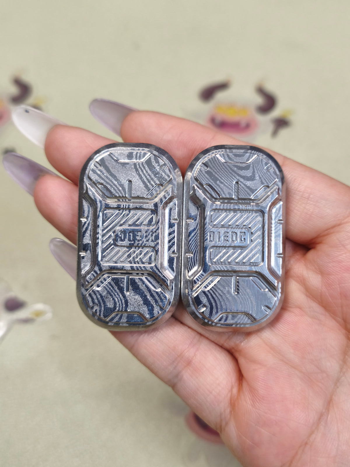 No.8 Shell Damasteel