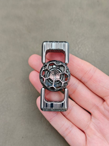 Two-Leaf Impact Damasteel