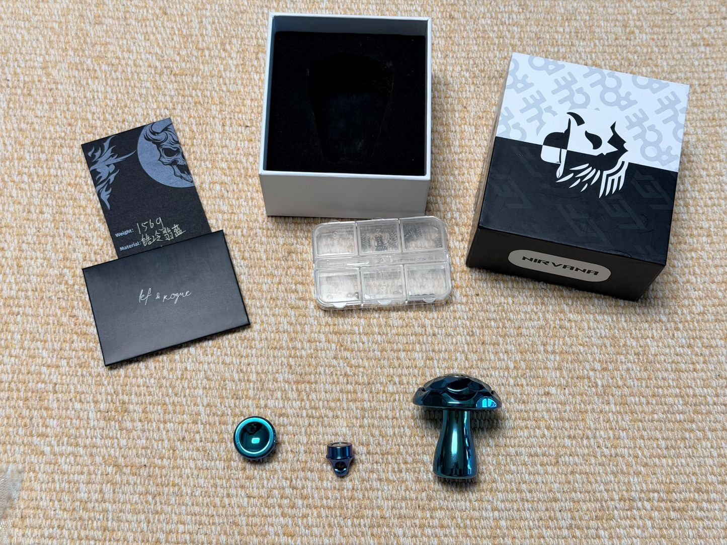 Poisonous Mushroom Zirconium Limited Edition