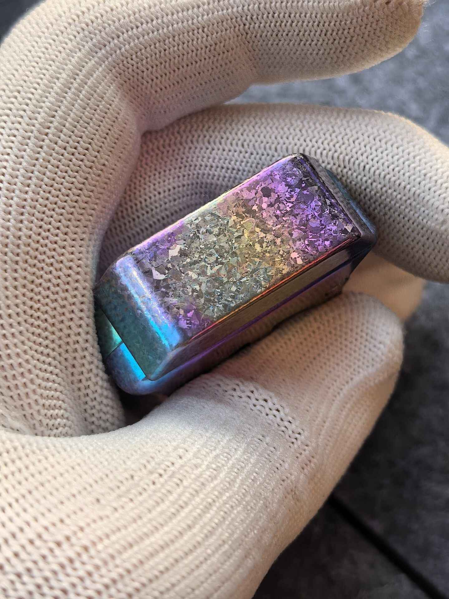 Vaporwave Crystallized Titanium
