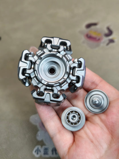 Ancient Iron Shell Opening Titanium Blasted
