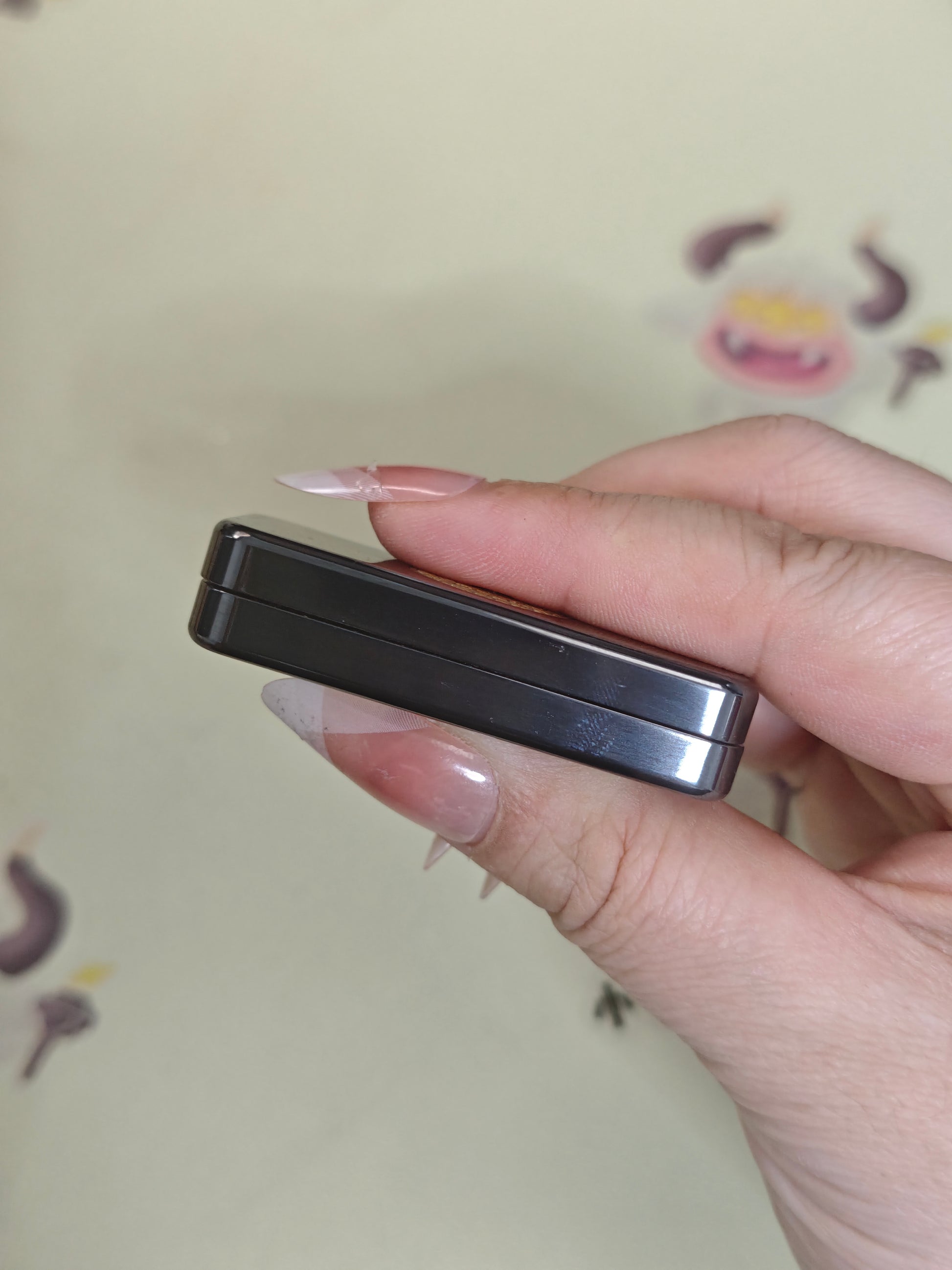 Brocade & Azure Paperweight Zirconium Polished