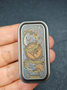 Lucky Candy Titanium Engraved