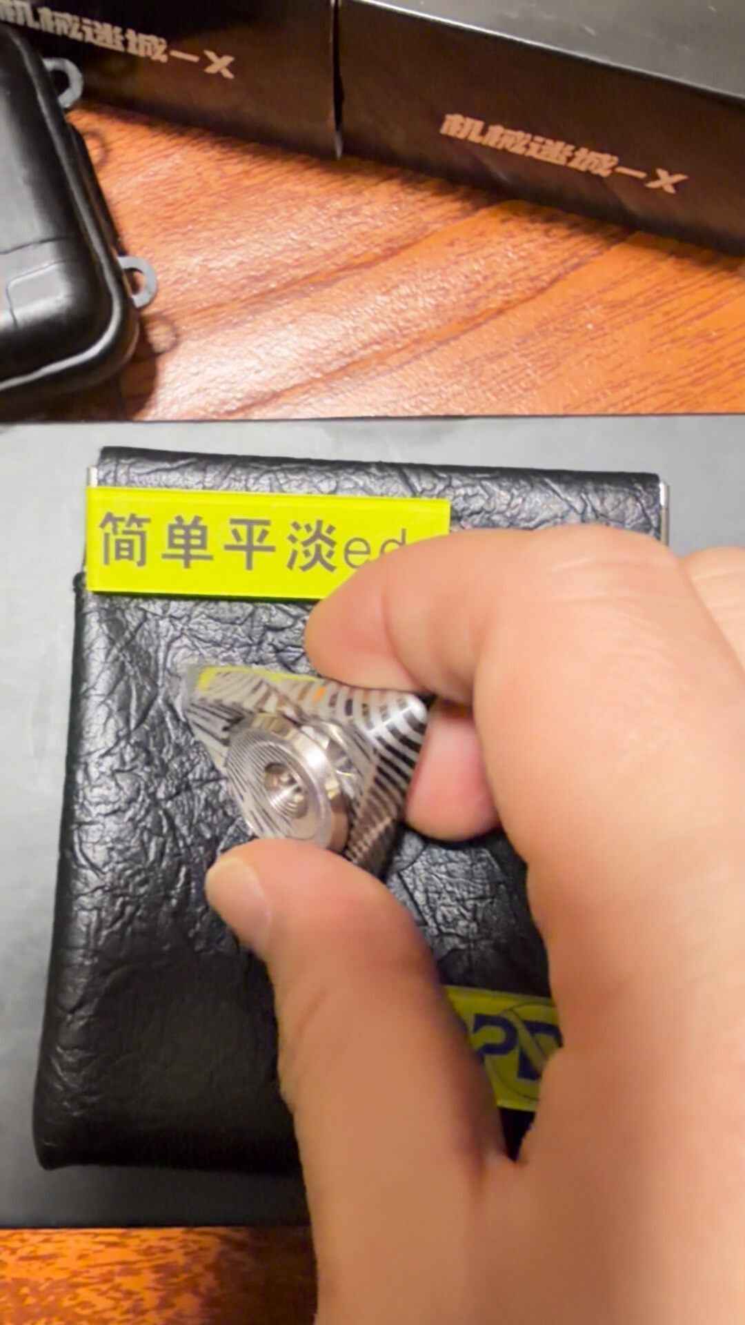 Ling Guang Spinner Damasteel Limited Edition