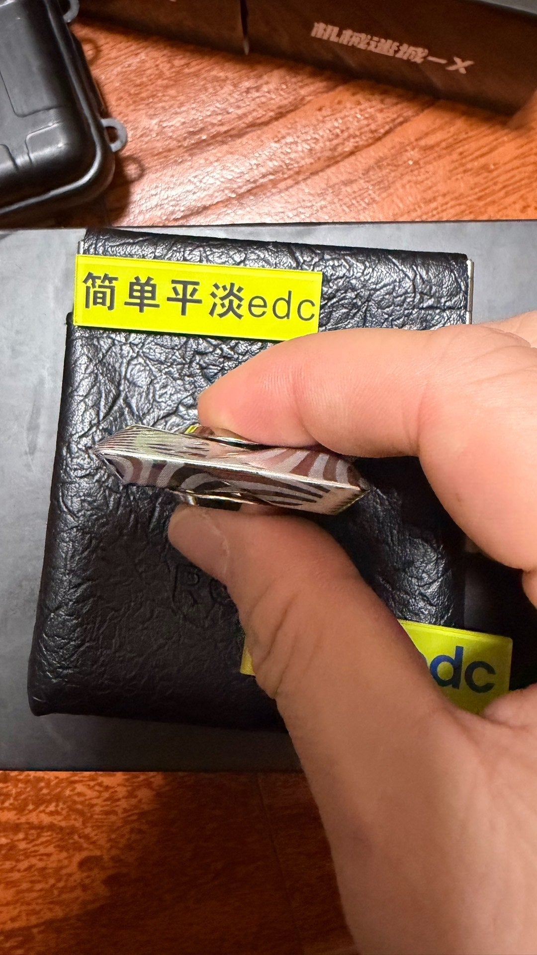 Ling Guang Spinner Damasteel Limited Edition