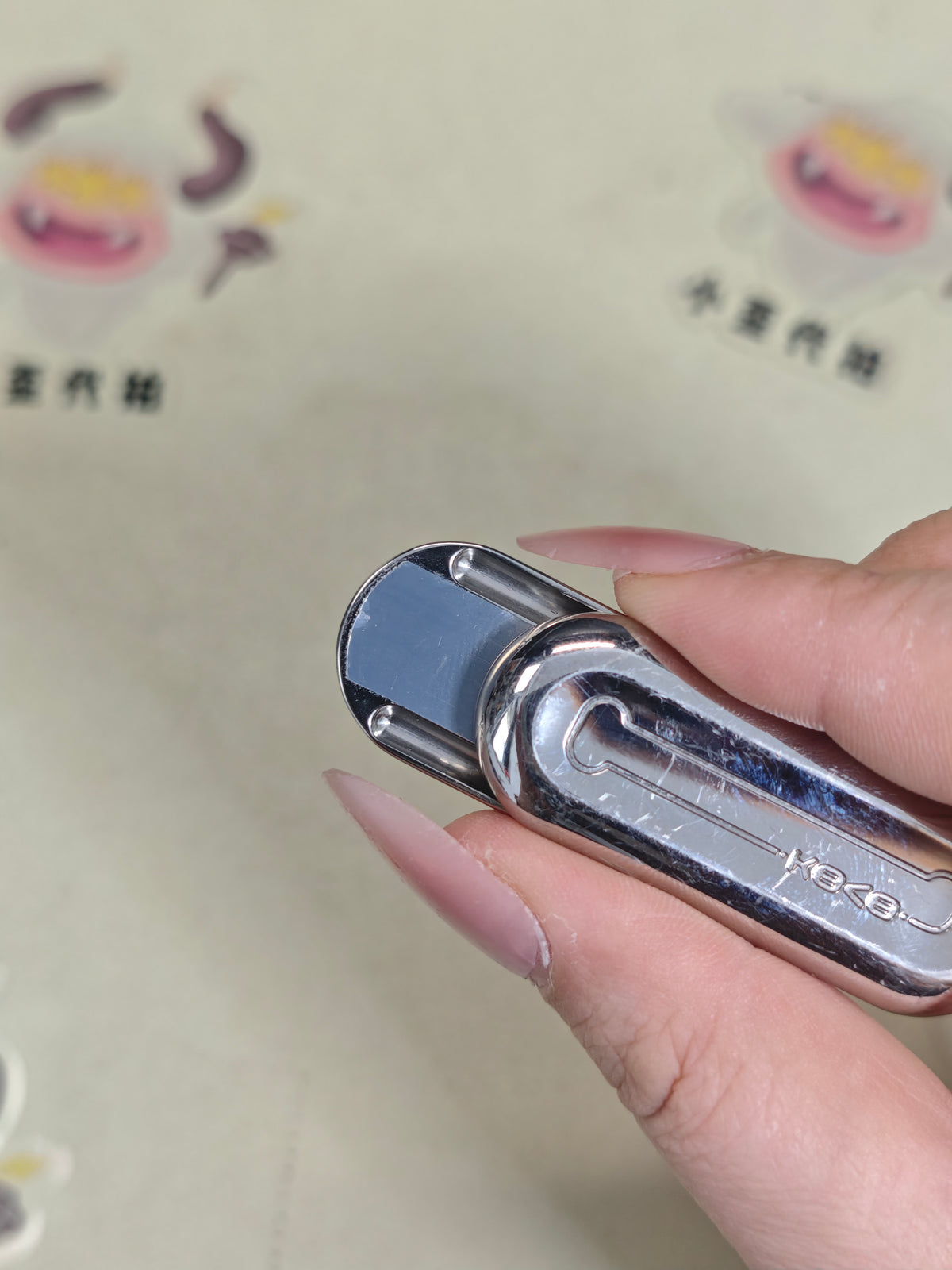 Floating Cloud Titanium Polished