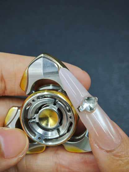 Toothless Mini Pearl White Stainless Steel