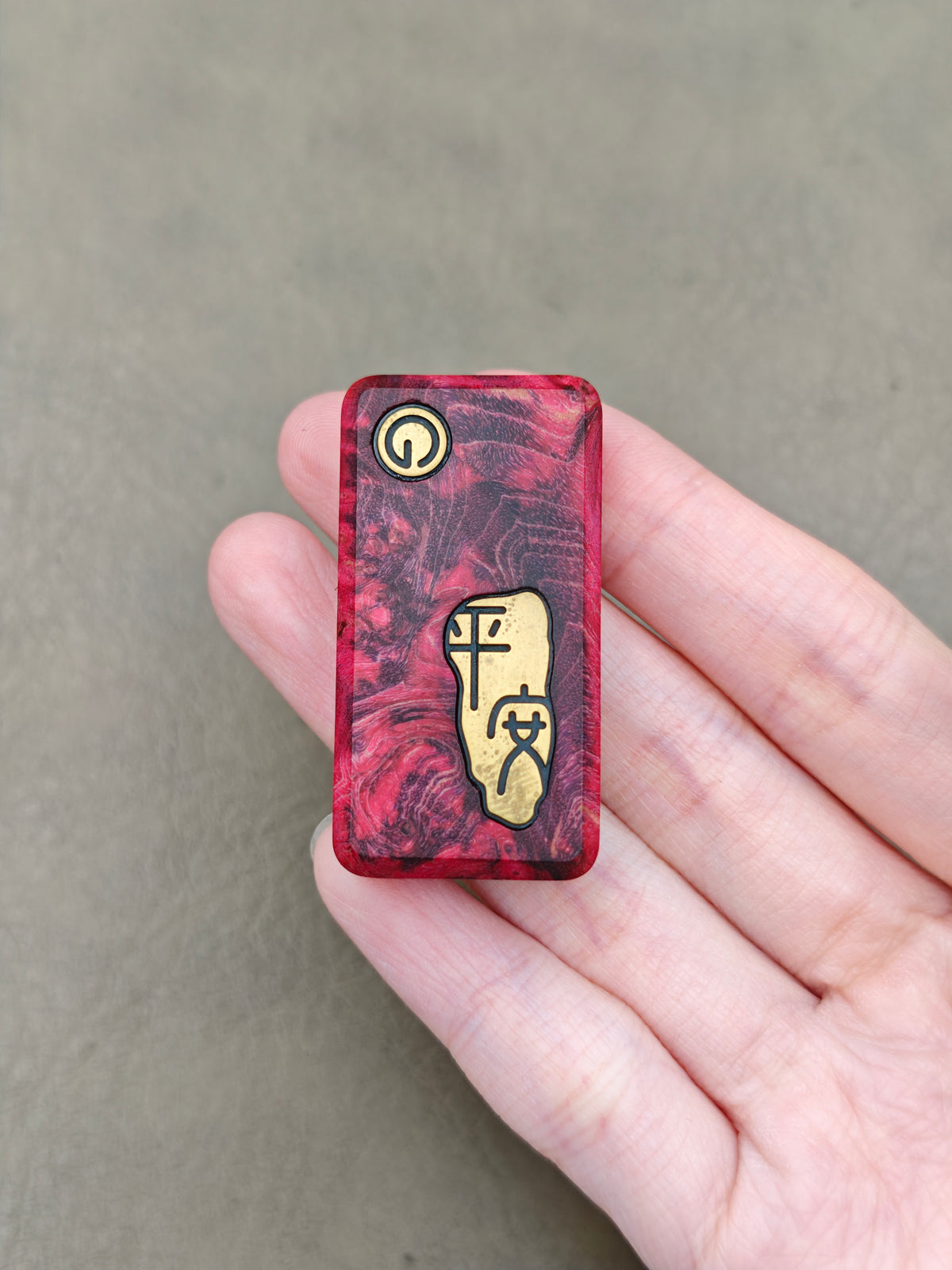Blessing Stabilized wood