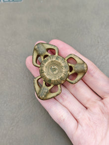 Exorcism Brass Engraved