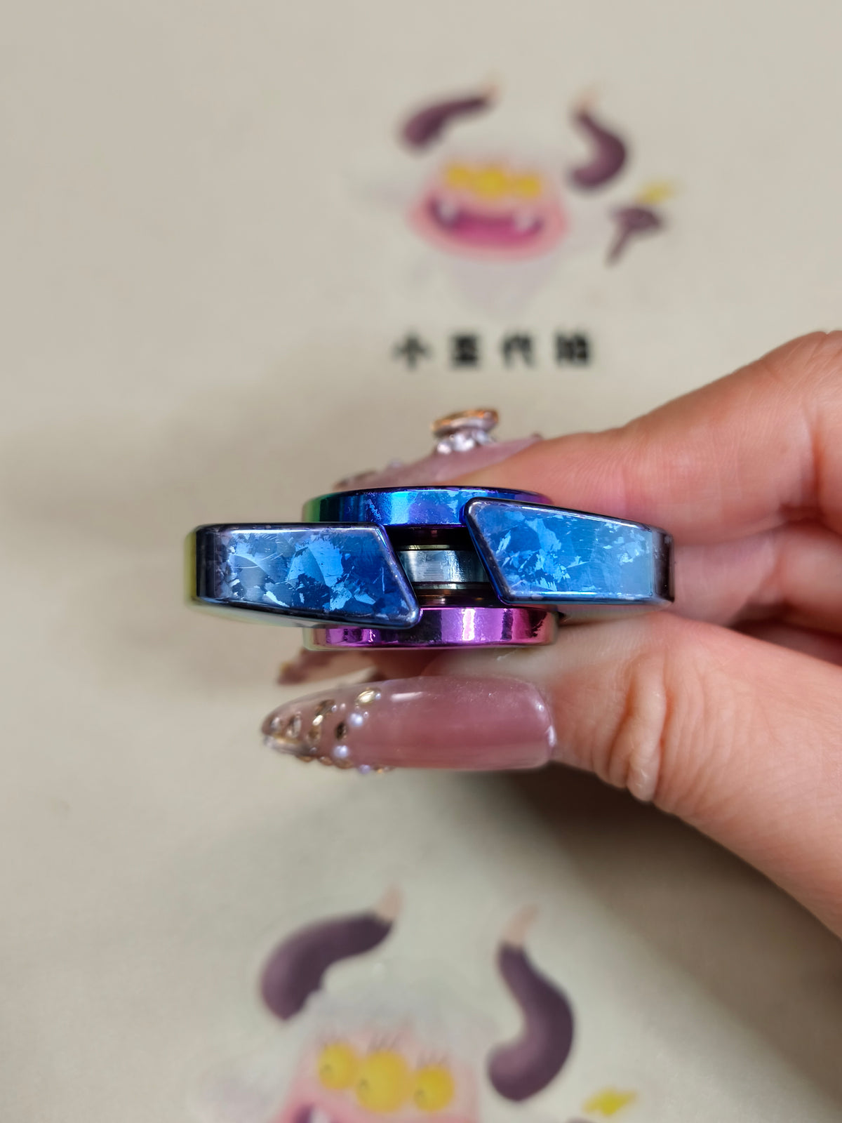Premium Exquisite Cloud Crystallized Titanium