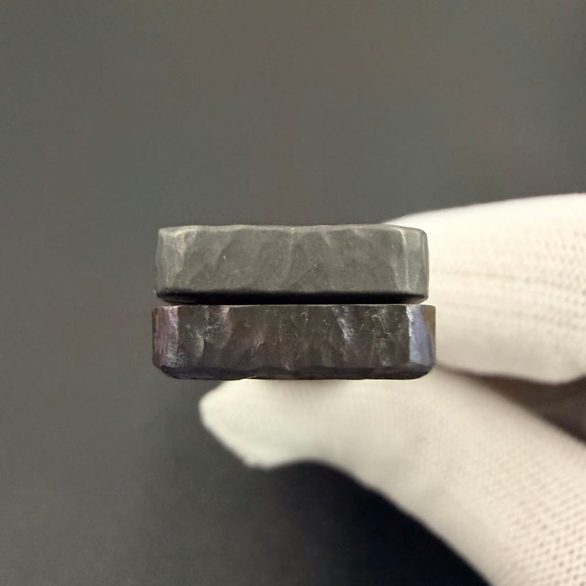 Choc Zirconium Color-Anodized Stone Textured