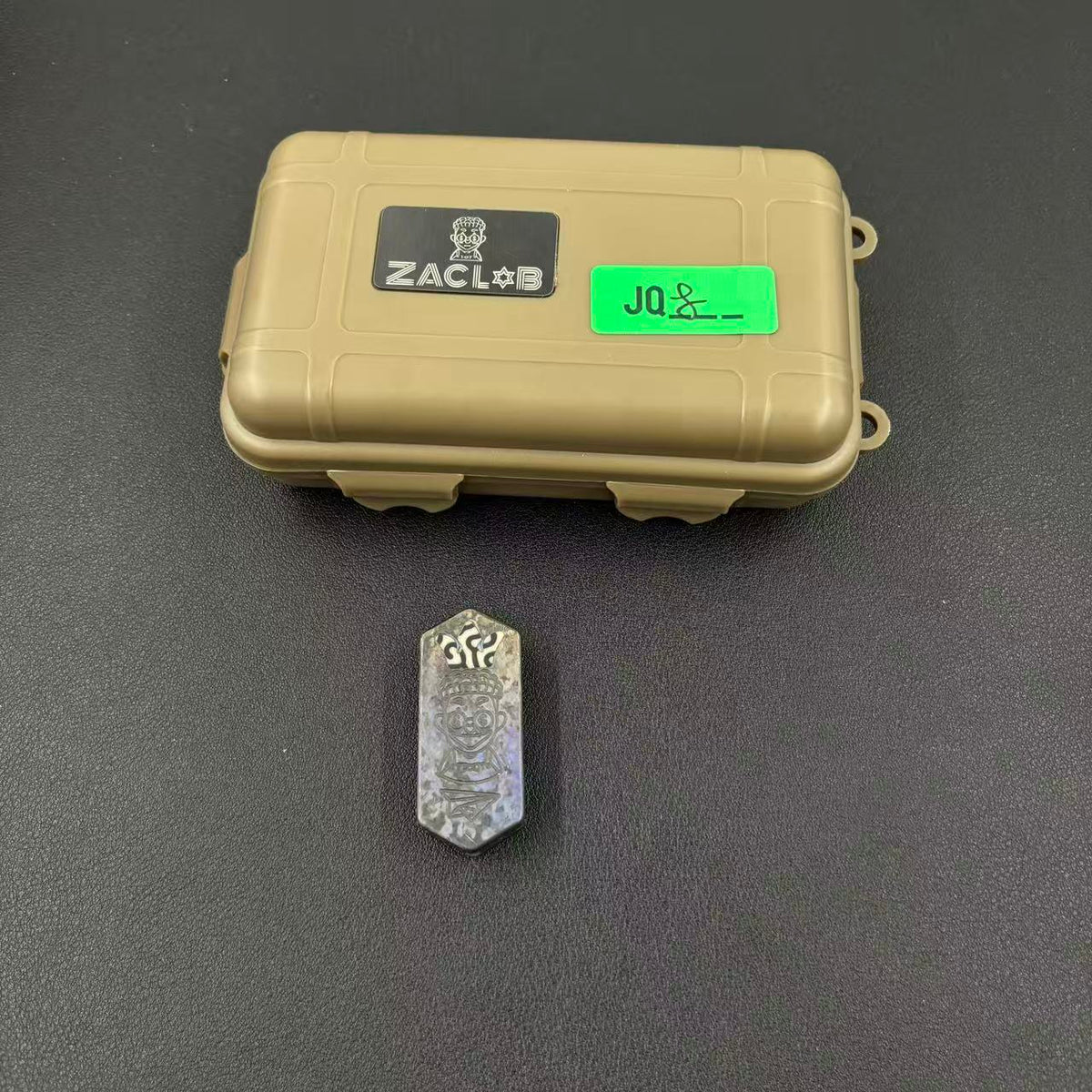 Plane Crystallized Zirconium Color-Anodized