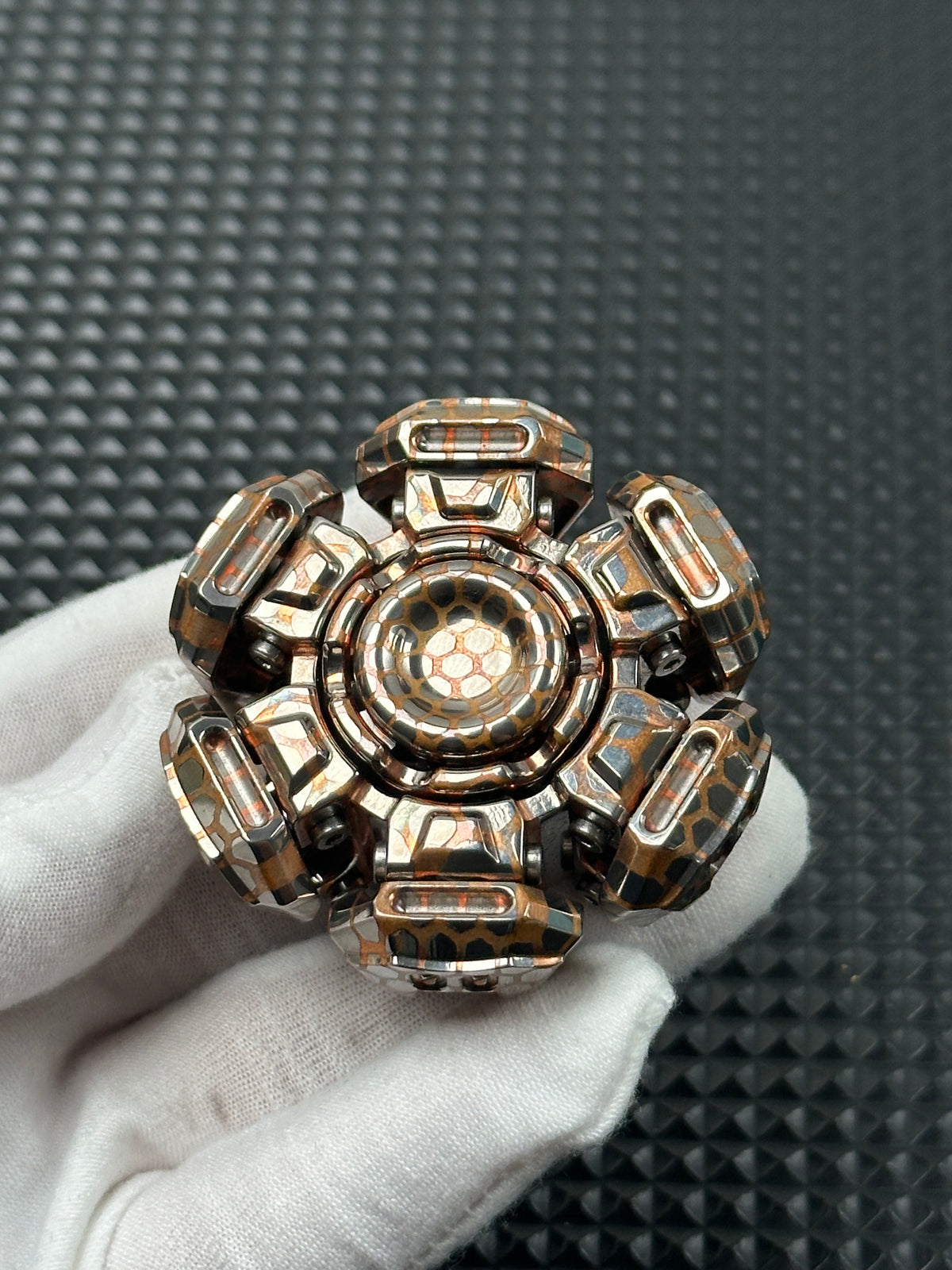 Ancient Iron Shell Opening Superconductor