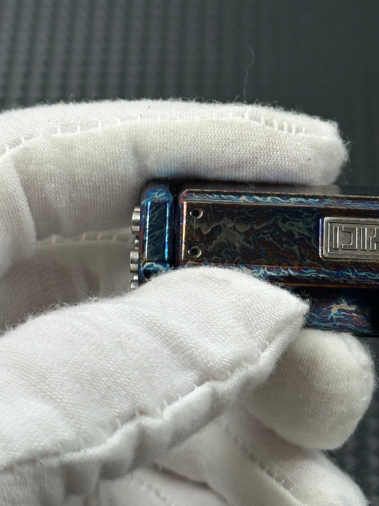 NAYICI Musketeer Titanium Engraved