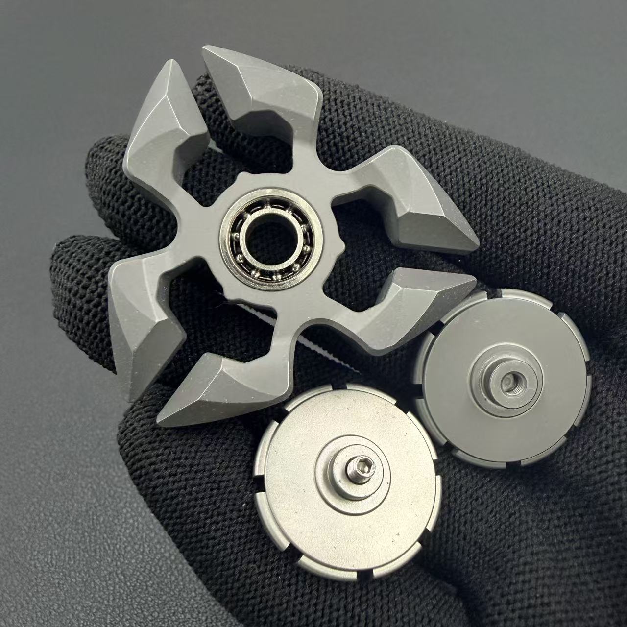 Scorpio Bearing Cap Stainless Steel Stonewashed
