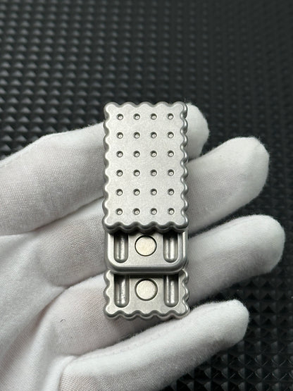 Biscuit Stainless Steel Stonewashed Blasted