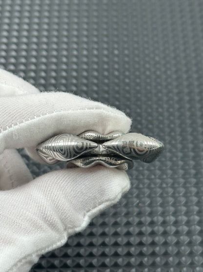 Fat Squid Damasteel