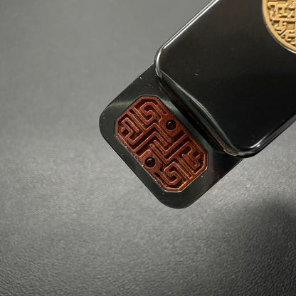 Brocade & Azure Paperweight Zirconium