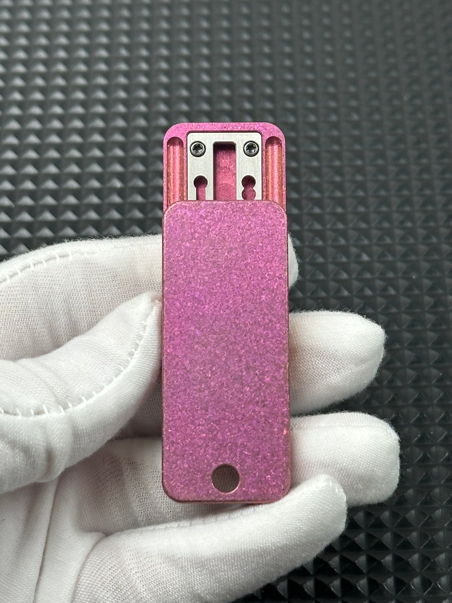 Mini Brick Crystallized Titanium
