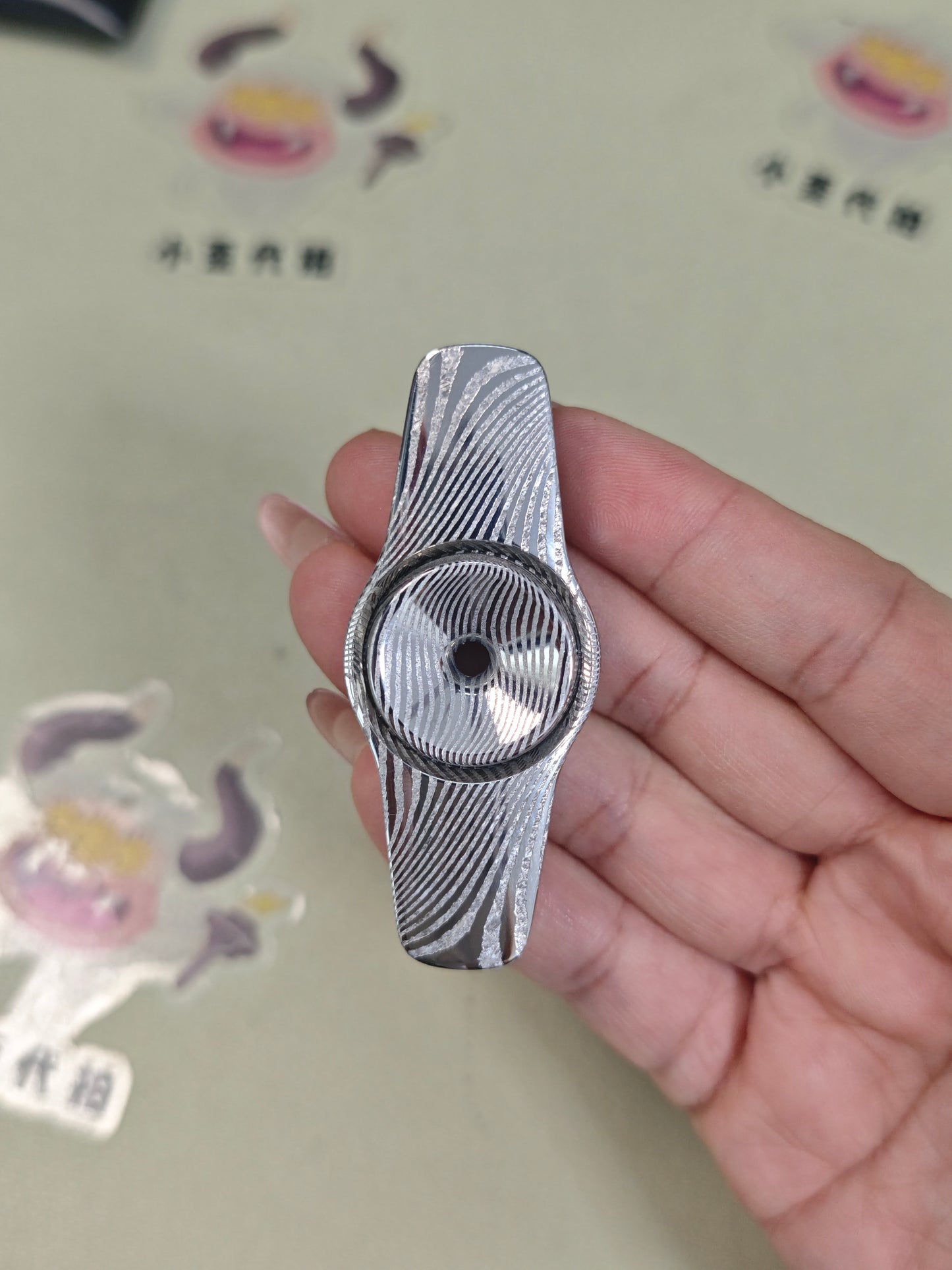 Oumuamua Premium & Buckle Damasteel